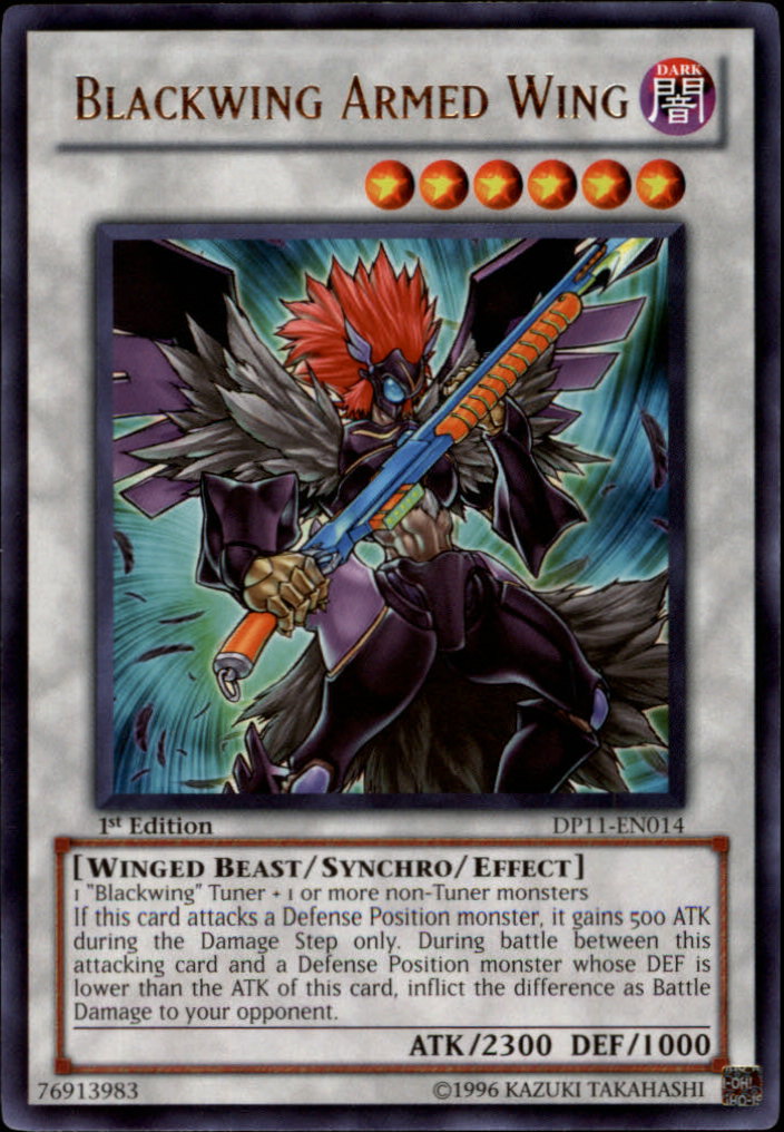 Blackwing Armed Wing [DP11-EN014] Rare | Rock City Comics