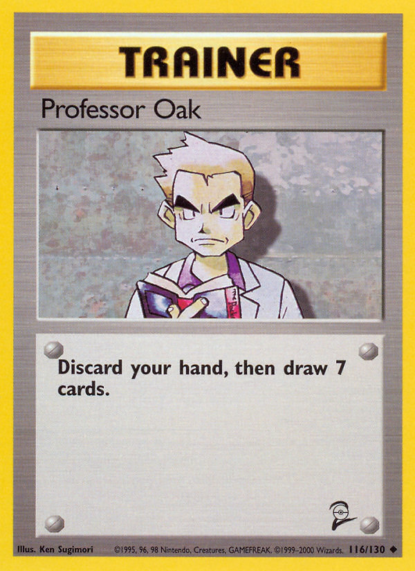 Professor Oak (116/130) [Base Set 2] | Rock City Comics