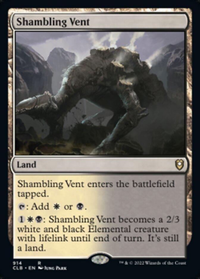 Shambling Vent [Commander Legends: Battle for Baldur's Gate] | Rock City Comics