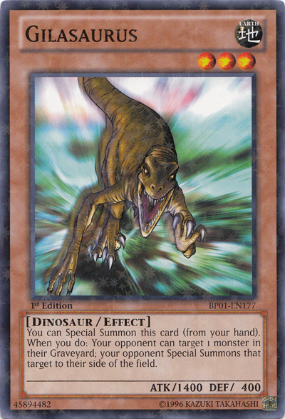 Gilasaurus [BP01-EN177] Starfoil Rare | Rock City Comics