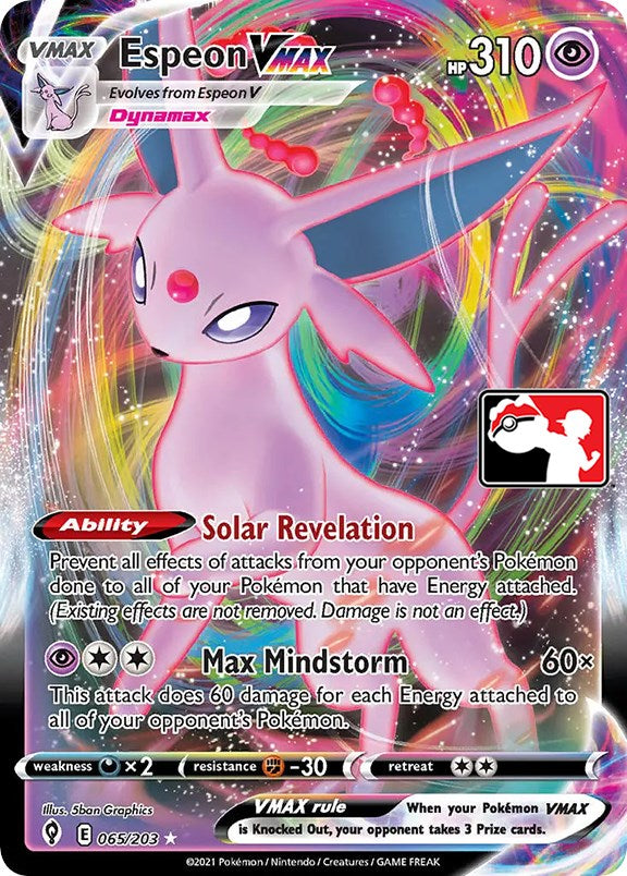 Espeon VMAX (065/203) [Prize Pack Series One] | Rock City Comics