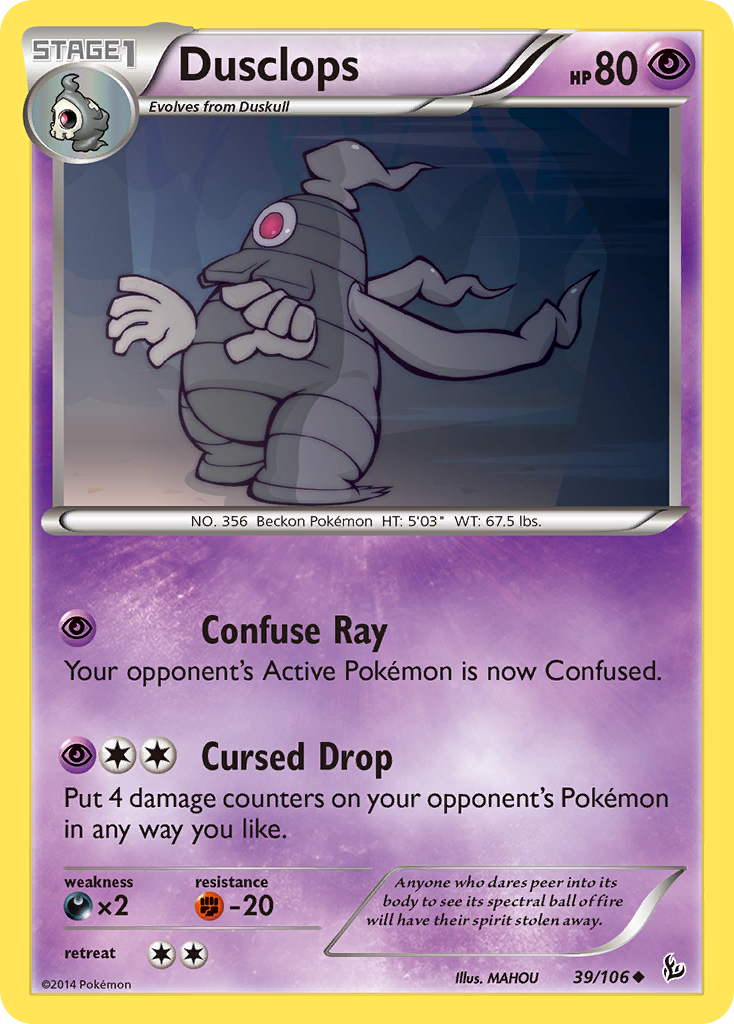 Dusclops (39/106) [XY: Flashfire] | Rock City Comics