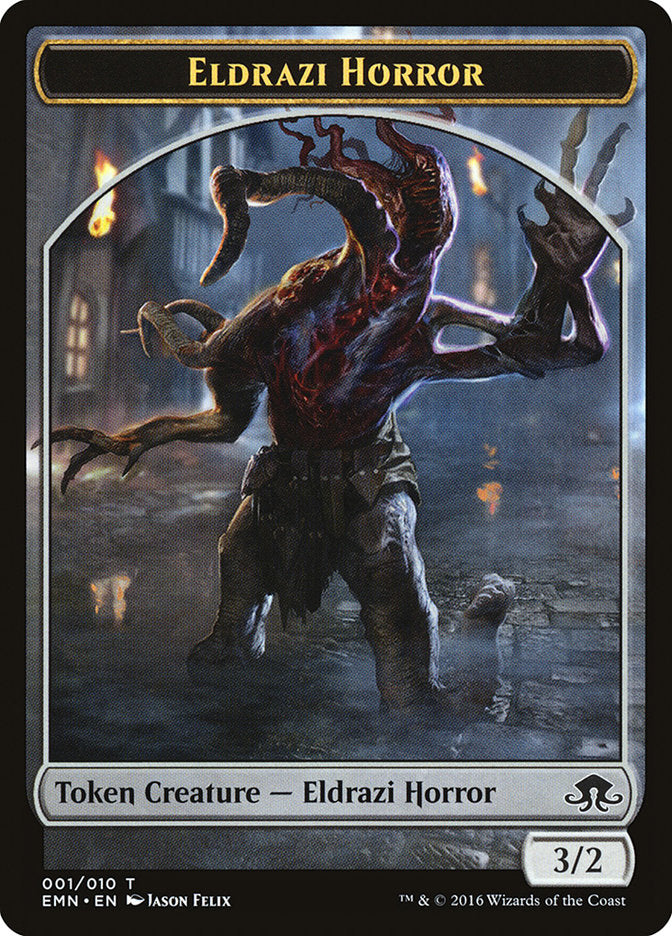 Eldrazi Horror [Eldritch Moon Tokens] | Rock City Comics