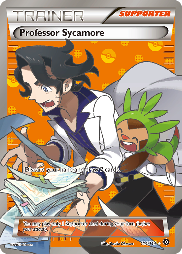 Professor Sycamore (114/114) [XY: Steam Siege] | Rock City Comics