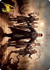 Silverquill Command Art Card (Gold-Stamped Signature) [Strixhaven: School of Mages Art Series] | Rock City Comics