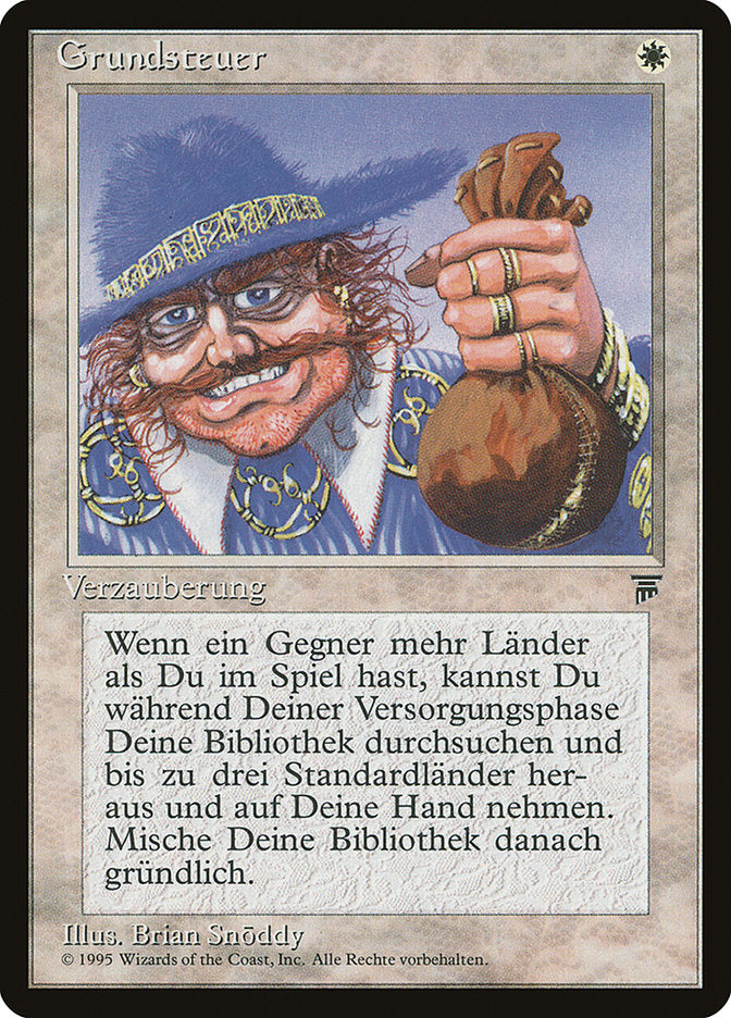 Land Tax (German) - "Grundsteuer" [Renaissance] | Rock City Comics