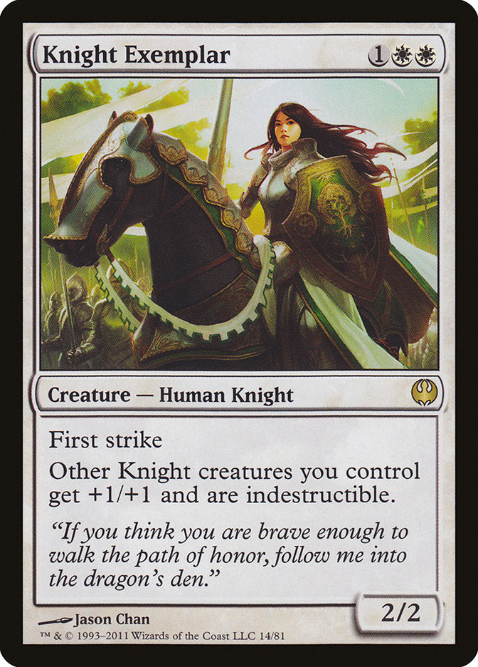 Knight Exemplar [Duel Decks: Knights vs. Dragons] | Rock City Comics