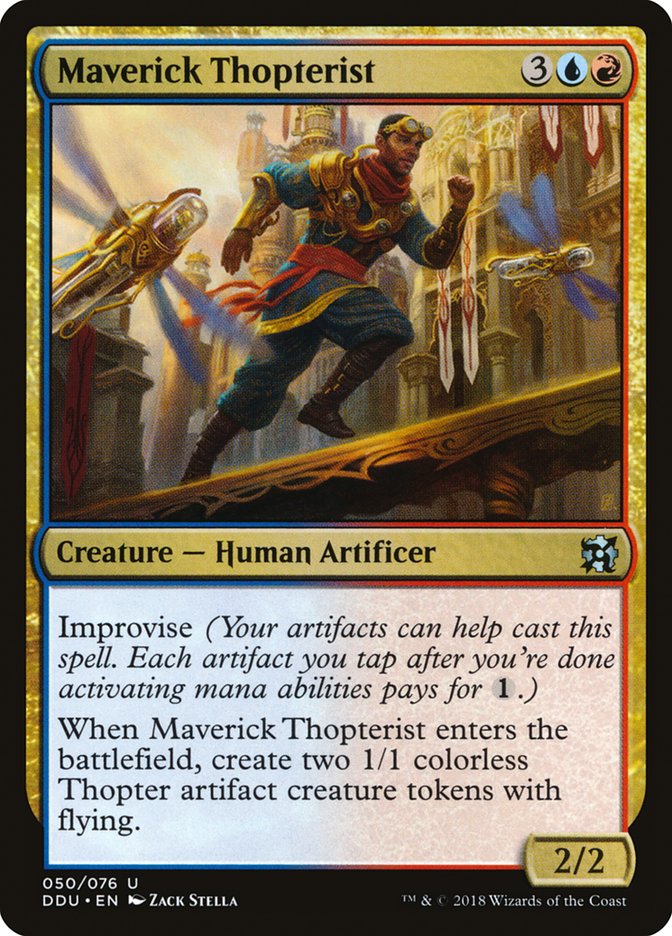 Maverick Thopterist [Duel Decks: Elves vs. Inventors] | Rock City Comics