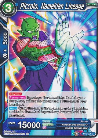 Piccolo, Namekian Lineage [BT9-029] | Rock City Comics