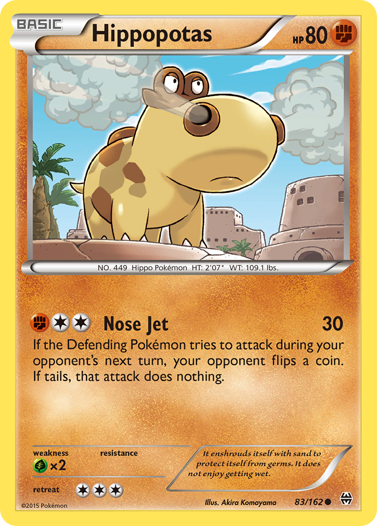 Hippopotas (83/162) [XY: BREAKthrough] | Rock City Comics