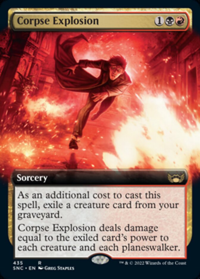 Corpse Explosion (Extended Art) [Streets of New Capenna] | Rock City Comics