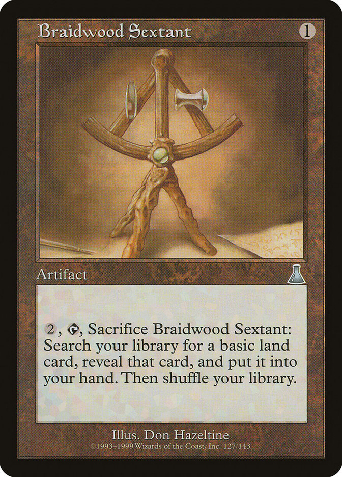 Braidwood Sextant [Urza's Destiny] | Rock City Comics