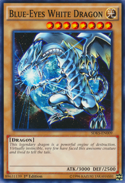 Blue-Eyes White Dragon [SDKS-EN009] Common | Rock City Comics