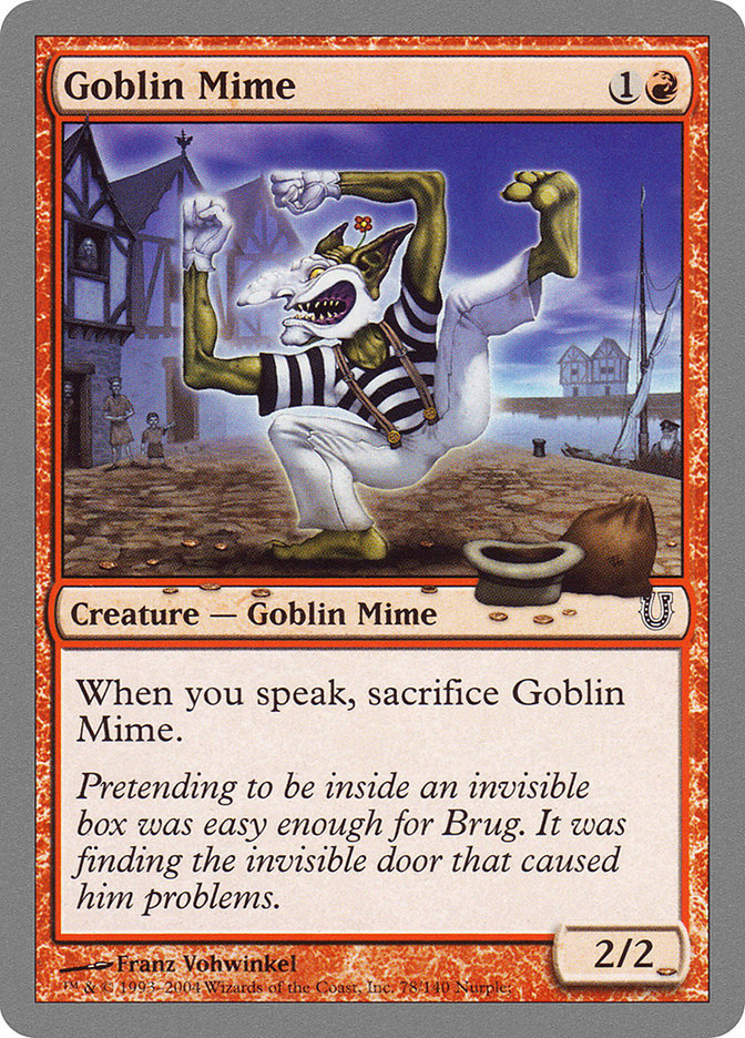 Goblin Mime [Unhinged] | Rock City Comics