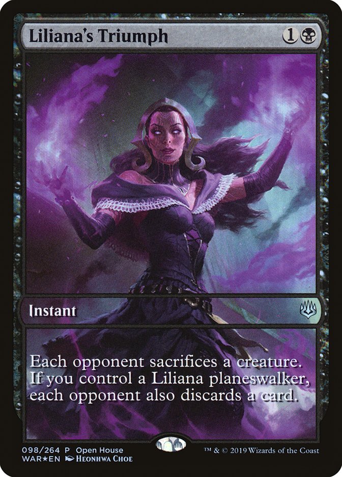 Liliana's Triumph (Open House) [War of the Spark Promos] | Rock City Comics