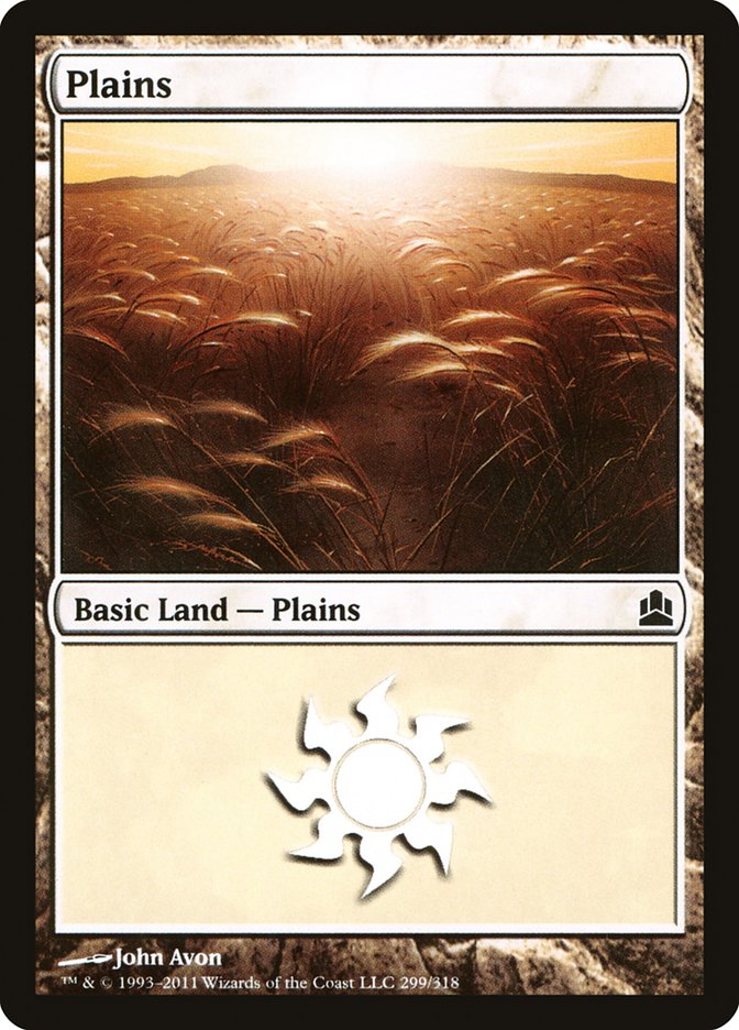 Plains (299) [Commander 2011] | Rock City Comics