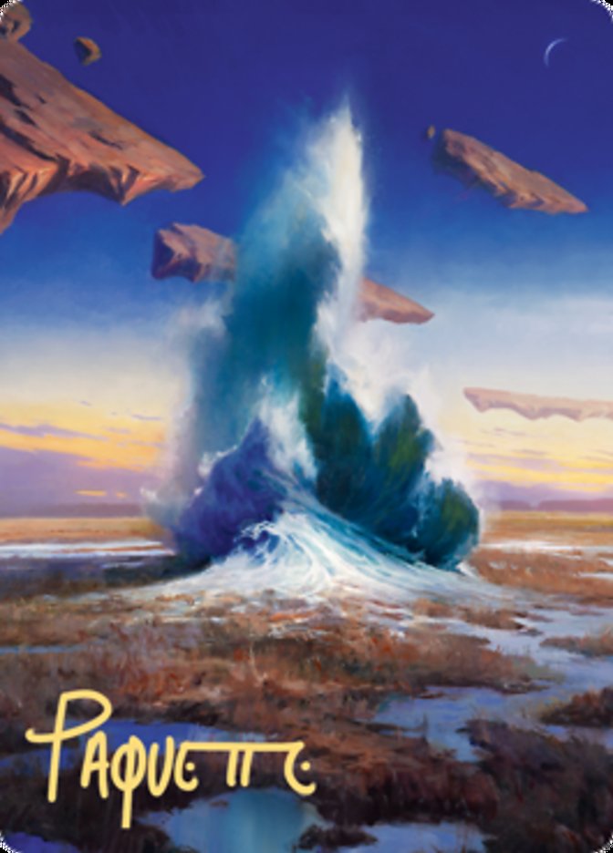 Flooded Strand Art Card (Gold-Stamped Signature) [Zendikar Rising Art Series] | Rock City Comics