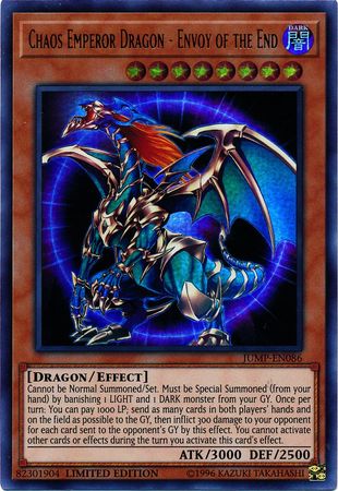 Chaos Emperor Dragon - Envoy of the End [JUMP-EN086] Ultra Rare | Rock City Comics