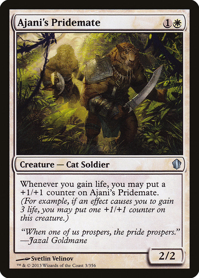 Ajani's Pridemate [Commander 2013] | Rock City Comics