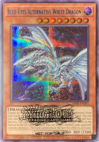 Blue-Eyes Alternative White Dragon [SBPR-EN003] Secret Rare | Rock City Comics