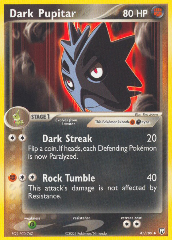 Dark Pupitar (41/109) [EX: Team Rocket Returns] | Rock City Comics