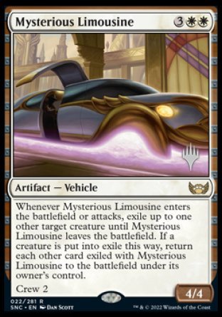 Mysterious Limousine (Promo Pack) [Streets of New Capenna Promos] | Rock City Comics