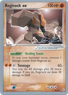 Regirock ex (98/101) (Mewtrick - Jason Klaczynski) [World Championships 2006] | Rock City Comics