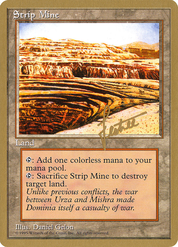 Strip Mine (Bertrand Lestree) [Pro Tour Collector Set] | Rock City Comics