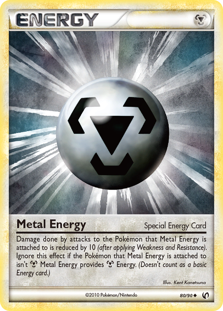 Metal Energy (80/90) [HeartGold & SoulSilver: Undaunted] | Rock City Comics