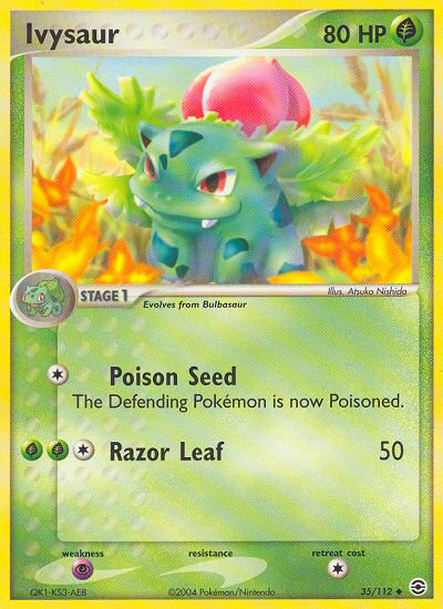 Ivysaur (35/112) [EX: FireRed & LeafGreen] | Rock City Comics