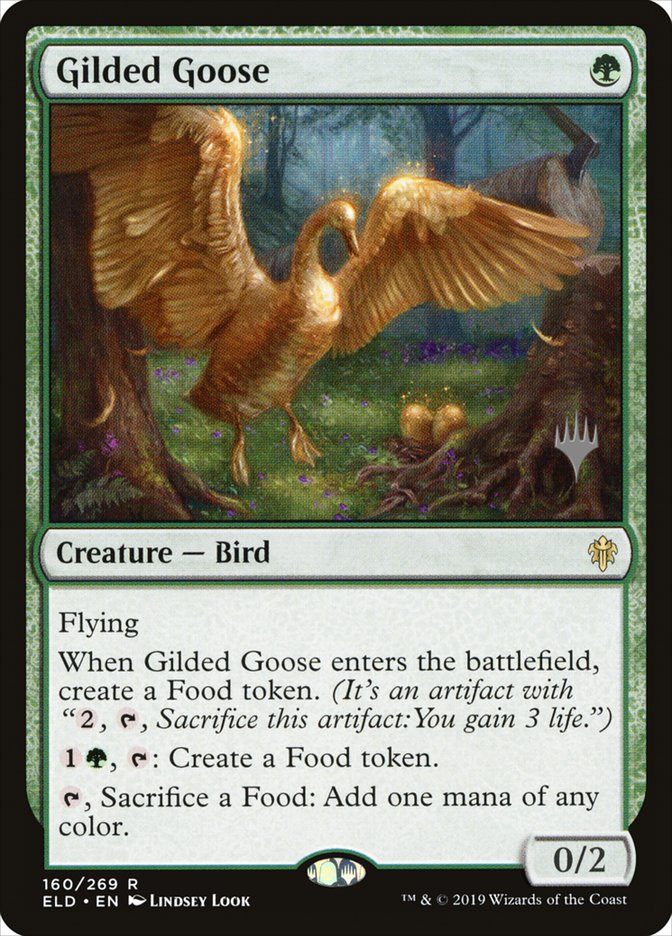 Gilded Goose (Promo Pack) [Throne of Eldraine Promos] | Rock City Comics