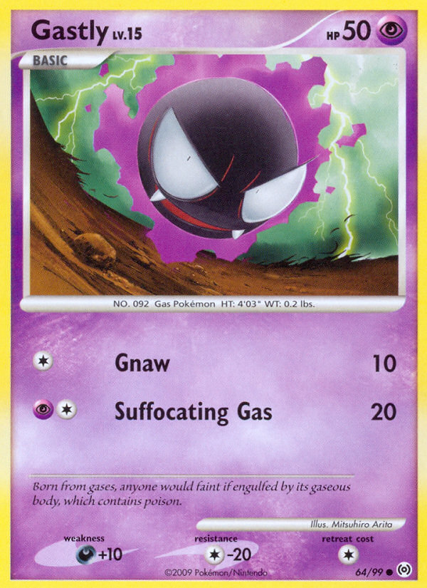 Gastly (64/99) [Platinum: Arceus] | Rock City Comics