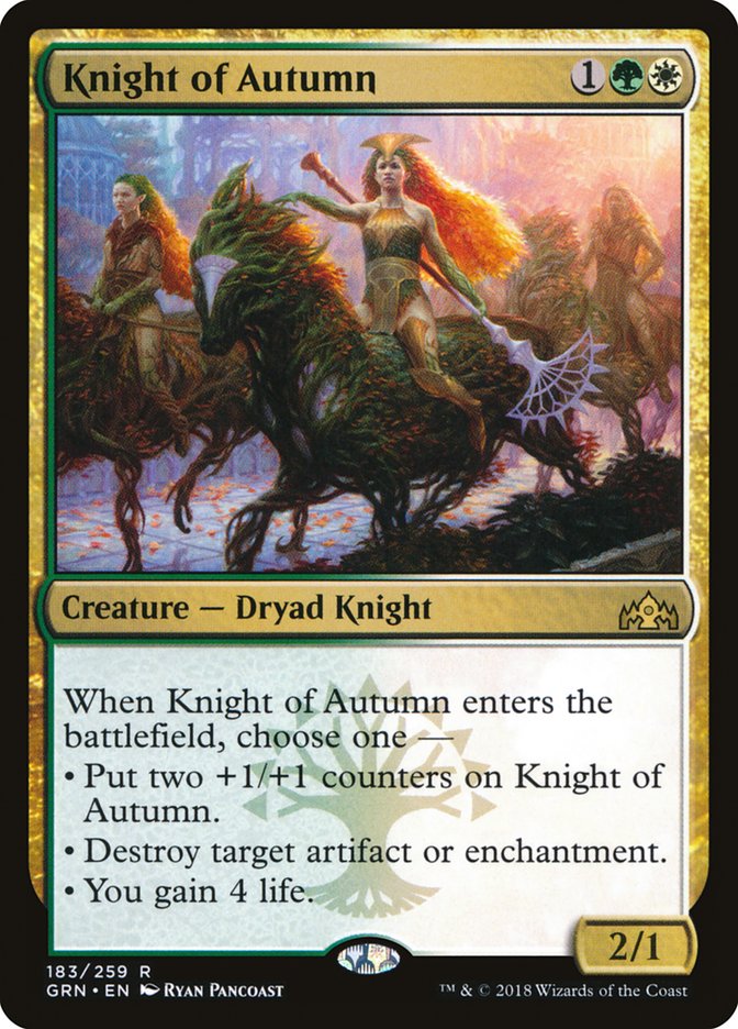 Knight of Autumn [Guilds of Ravnica] | Rock City Comics