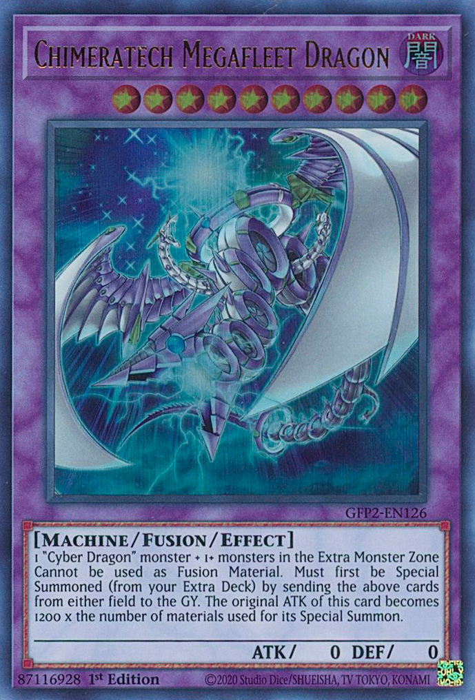 Chimeratech Megafleet Dragon [GFP2-EN126] Ultra Rare | Rock City Comics