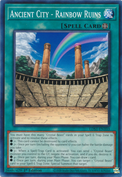 Ancient City - Rainbow Ruins [LDS1-EN103] Common | Rock City Comics