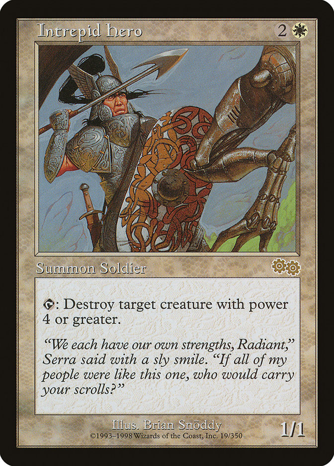 Intrepid Hero [Urza's Saga] | Rock City Comics