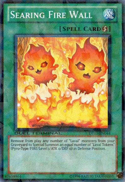 Searing Fire Wall [DT05-EN044] Common | Rock City Comics