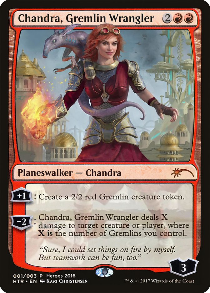 Chandra, Gremlin Wrangler [Heroes of the Realm] | Rock City Comics