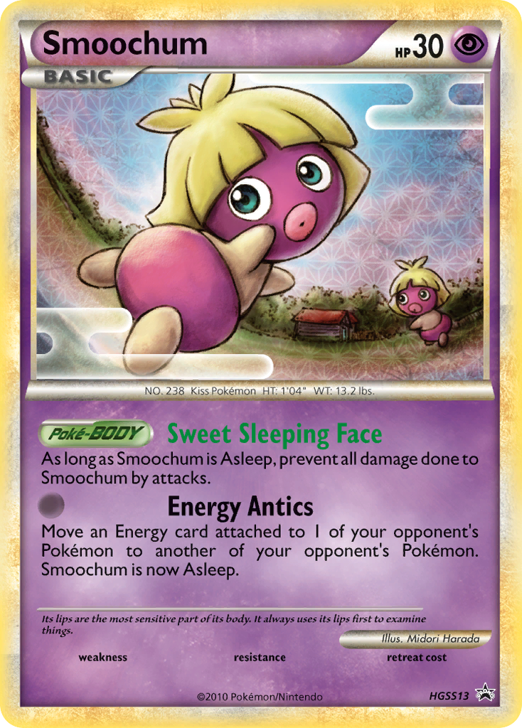 Smoochum (HGSS13) [HeartGold & SoulSilver: Black Star Promos] | Rock City Comics