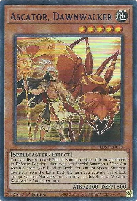 Ascator, Dawnwalker (Blue) [LDS3-EN050] Ultra Rare | Rock City Comics