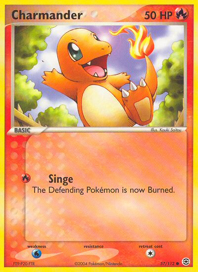 Charmander (57/112) [EX: FireRed & LeafGreen] | Rock City Comics