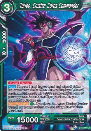 Turles, Crusher Corps Commander [BT12-069] | Rock City Comics