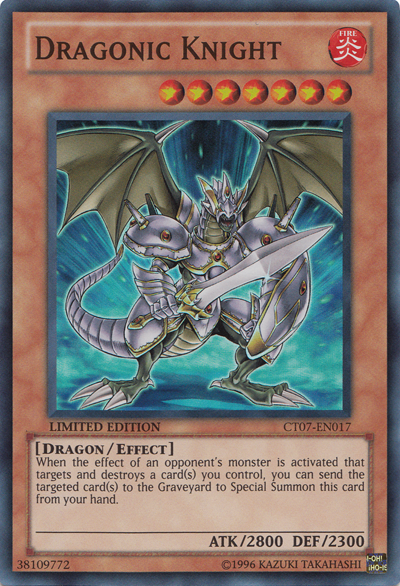 Dragonic Knight [CT07-EN017] Super Rare | Rock City Comics