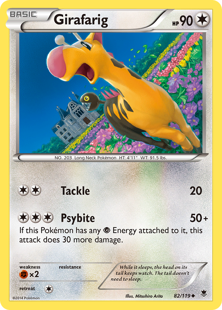 Girafarig (82/119) [XY: Phantom Forces] | Rock City Comics