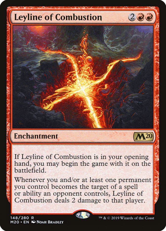 Leyline of Combustion [Core Set 2020] | Rock City Comics