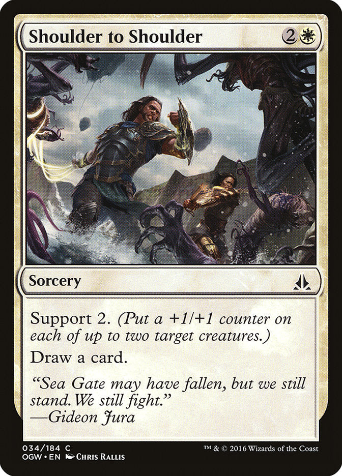 Shoulder to Shoulder [Oath of the Gatewatch] | Rock City Comics