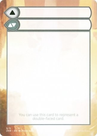 Helper Card (5/9) [Zendikar Rising Tokens] | Rock City Comics