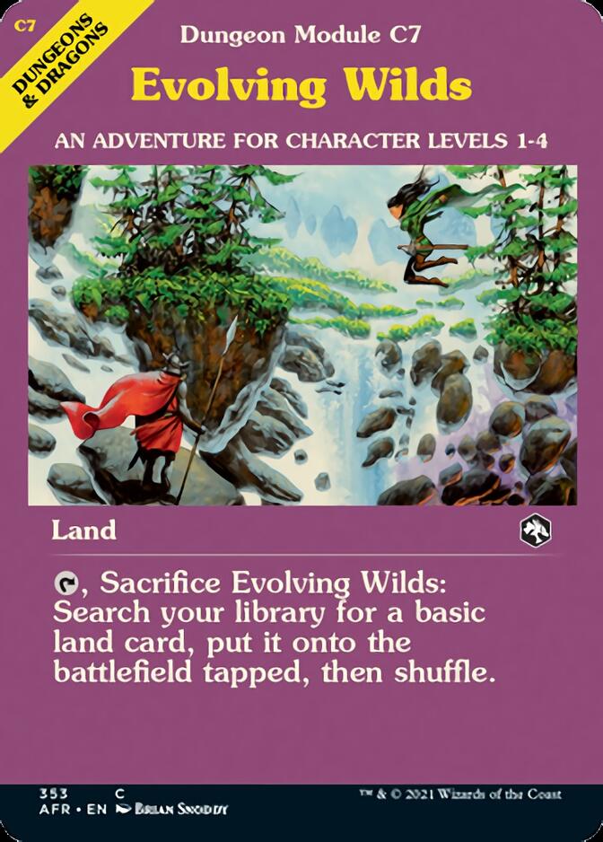Evolving Wilds (Dungeon Module) [Dungeons & Dragons: Adventures in the Forgotten Realms] | Rock City Comics