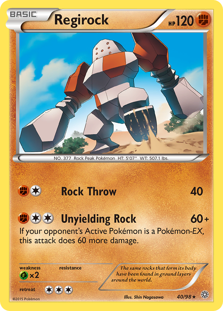 Regirock (40/98) [XY: Ancient Origins] | Rock City Comics