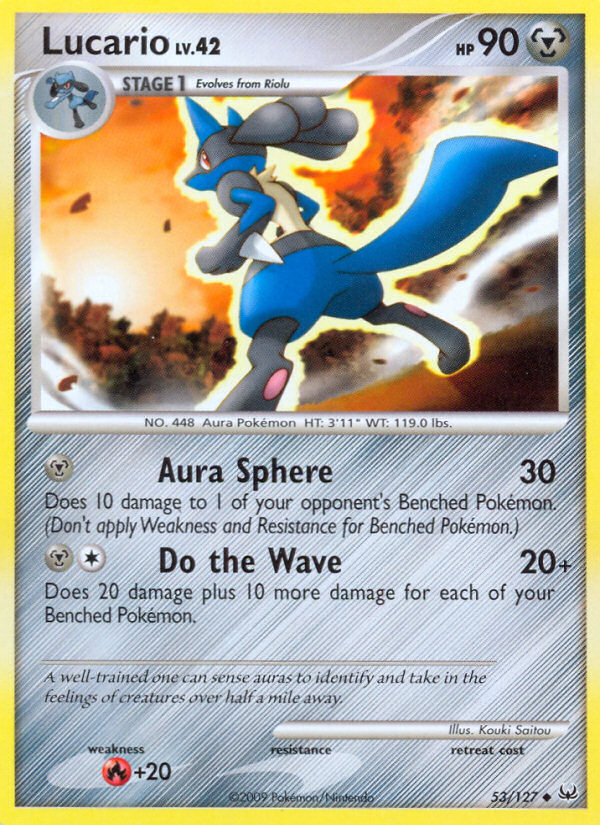 Lucario (53/127) [Platinum: Base Set] | Rock City Comics